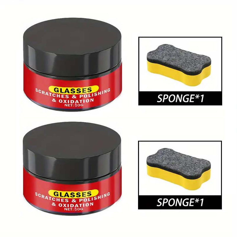 Glass Scratch Polishing and Repair Compound