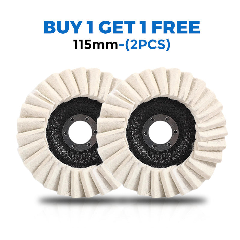 Wool Felt Flap Polishing Disc High-Performance, Fine Polishing and Long-Lasting Use