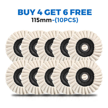 Wool Felt Flap Polishing Disc High-Performance, Fine Polishing and Long-Lasting Use