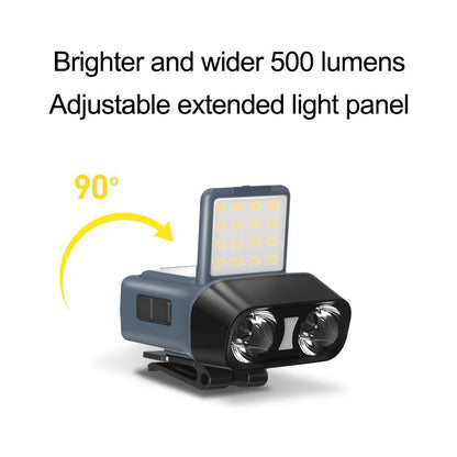 water-resistant Rechargeable Super Bright Headlamp with 5 Modes