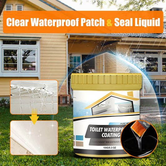 Clear water-resistant Patch and Seal Liquid