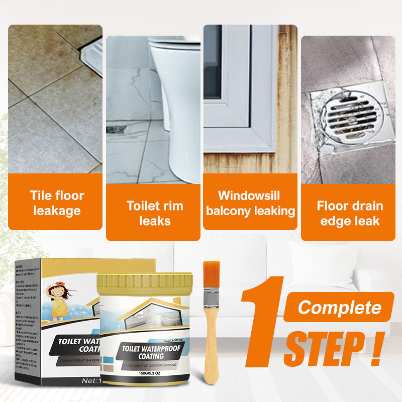 Clear water-resistant Patch and Seal Liquid