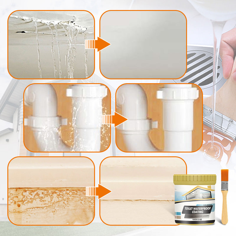 Clear water-resistant Patch and Seal Liquid