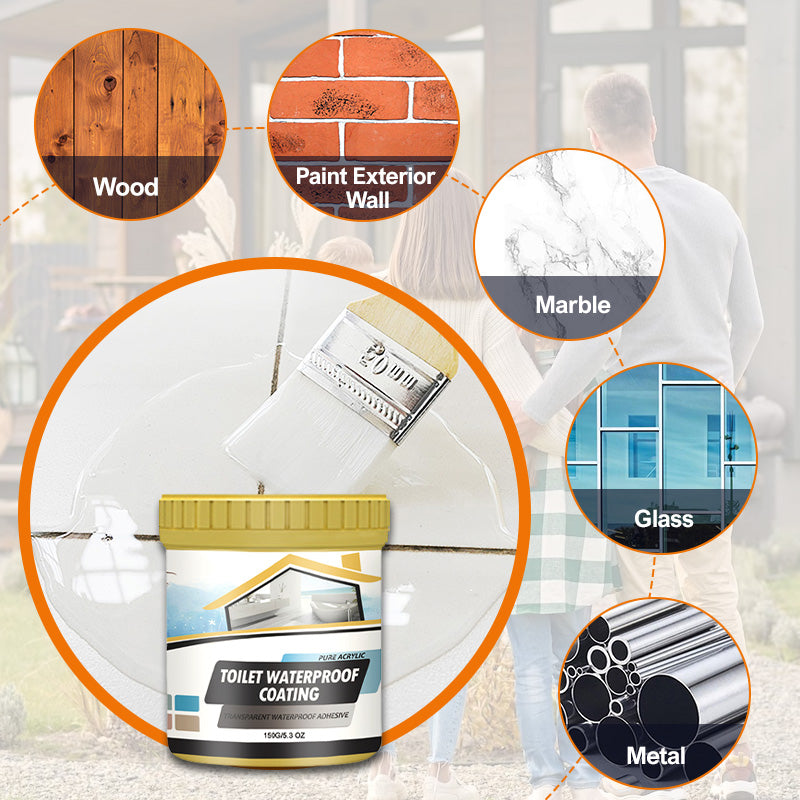 Clear water-resistant Patch and Seal Liquid
