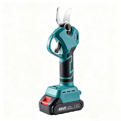 ELECTRIC PRUNING SHEARS - Cordless and 10mm Cutting Capacity, 2-Hour Fast Charge, Ergonomic Design for Garden and Orchard