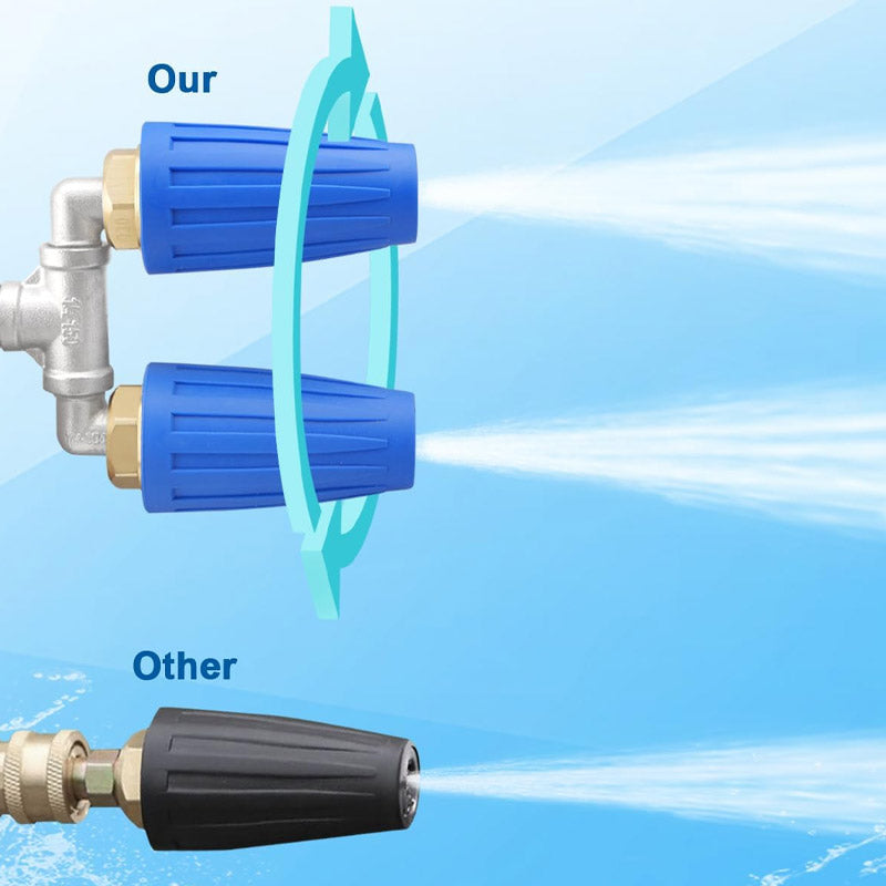 Stainless Steel Turbo Nozzle for terraces, cars, and facades