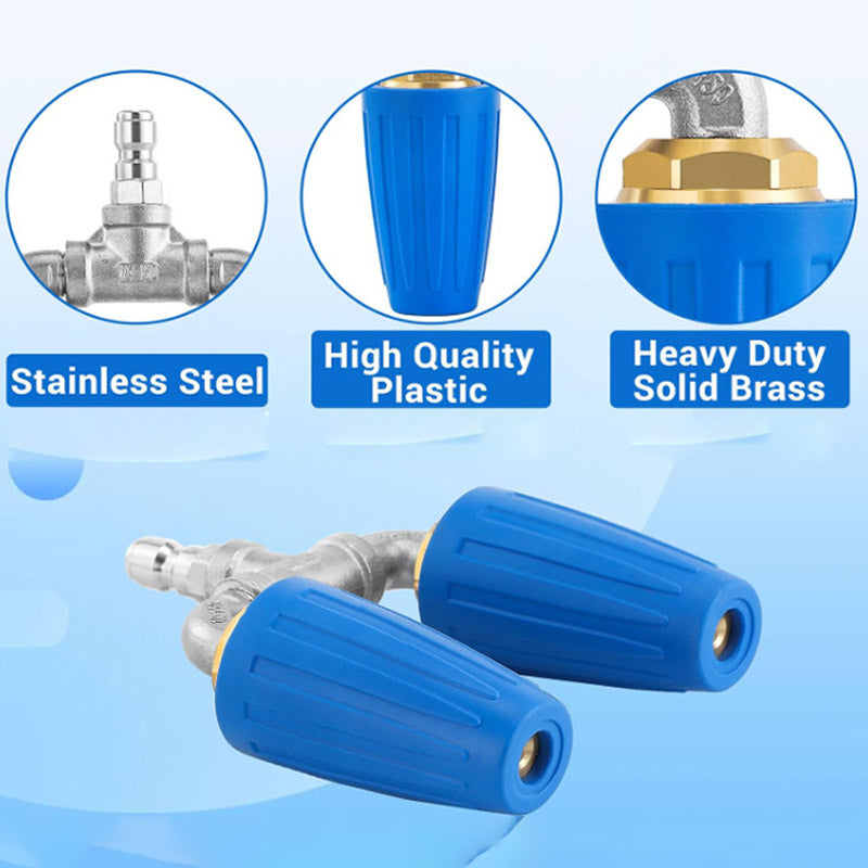 Stainless Steel Turbo Nozzle for terraces, cars, and facades
