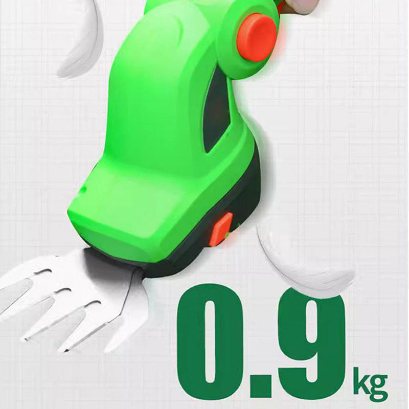 Handheld Cordless Grass Shear and Shrubbery Trimmer 2 in 1