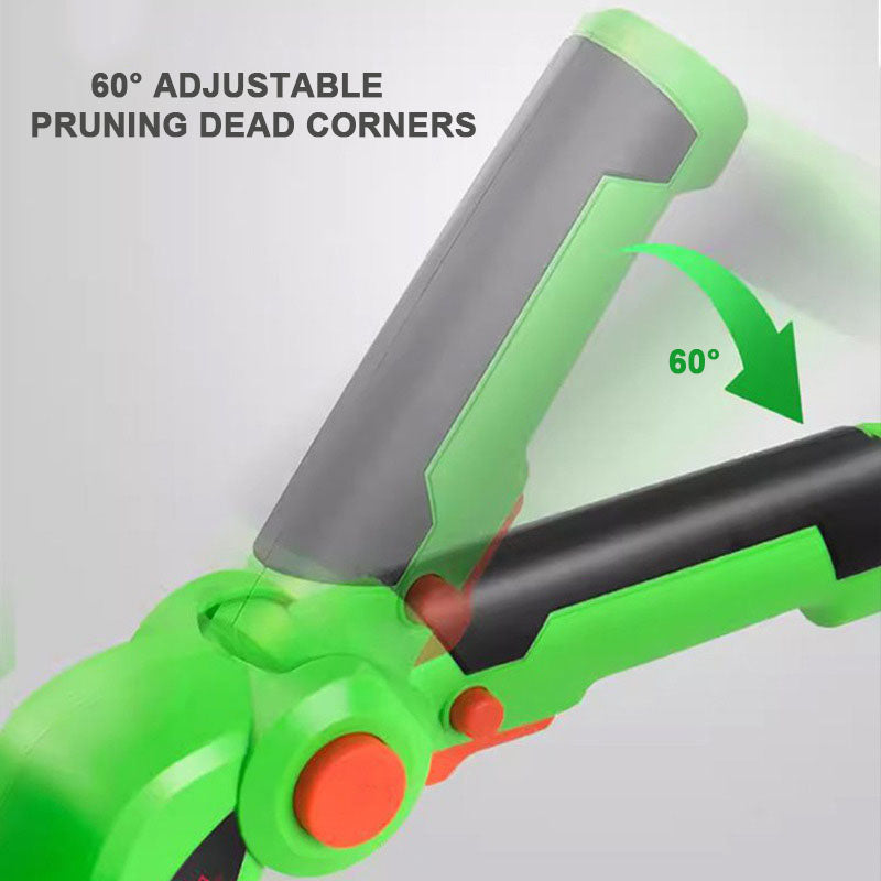 Handheld Cordless Grass Shear and Shrubbery Trimmer 2 in 1