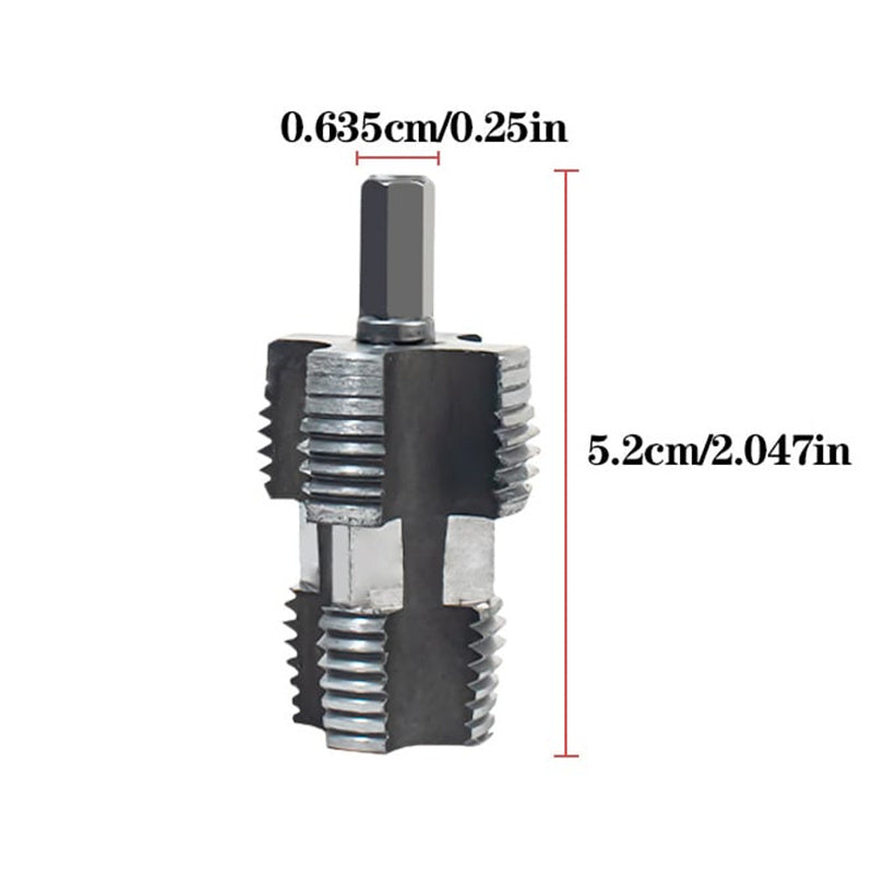 20/25mm Pipe Tap for PPR PPE with Hex Shank