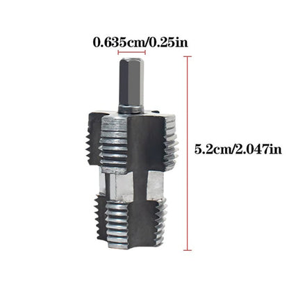 20/25mm Pipe Tap for PPR PPE with Hex Shank