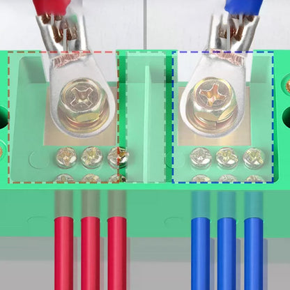 Electrical Terminal Block - 60A ,8 Screw Positions