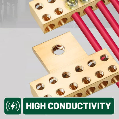 Electrical Terminal Block - 60A ,8 Screw Positions