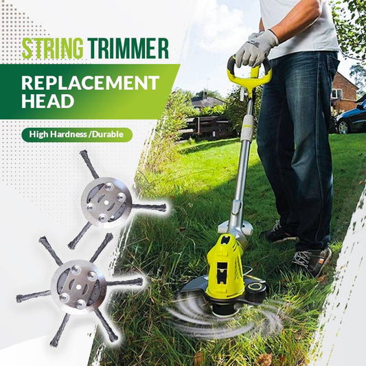 Thread trimmer replacement head Steel wire grass cutting head
