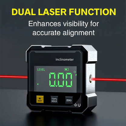 Measure Angles Like a Pro Magnetic Digital Angle Gauge, High Precision and for Woodworking and Construction
