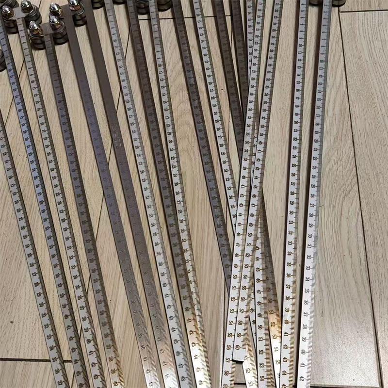 Stainless Steel Guide Ruler 600mm, Laser Scale, Adjustable, Saw Guide