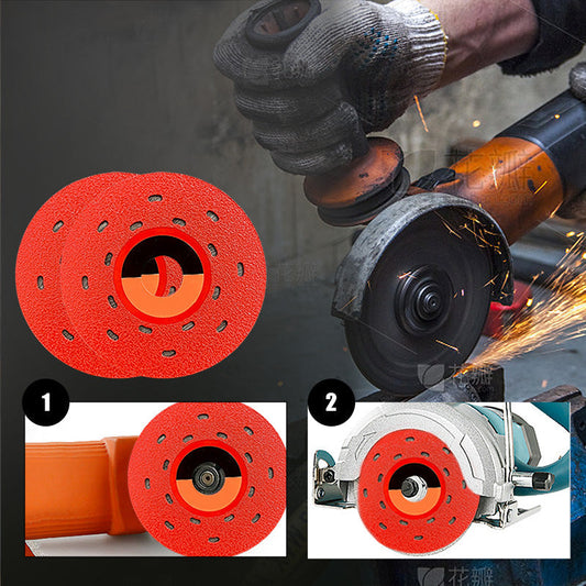 Rock plate grinding disc for angle grinder