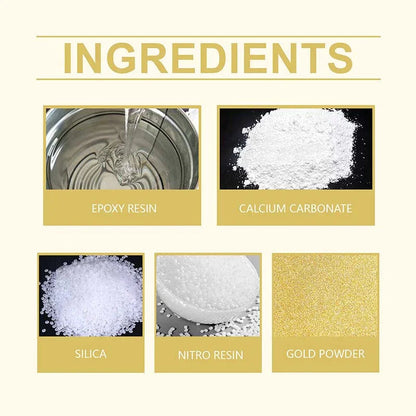 Water-Based Weather-Resistant Gold Paint