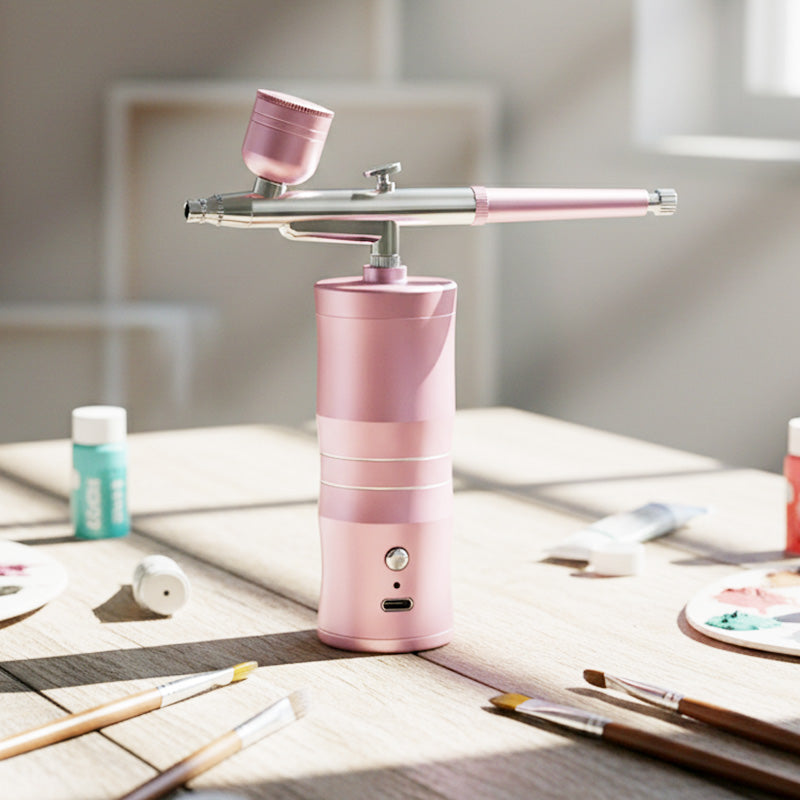 Cordless Airbrush Set for Diverse Applications