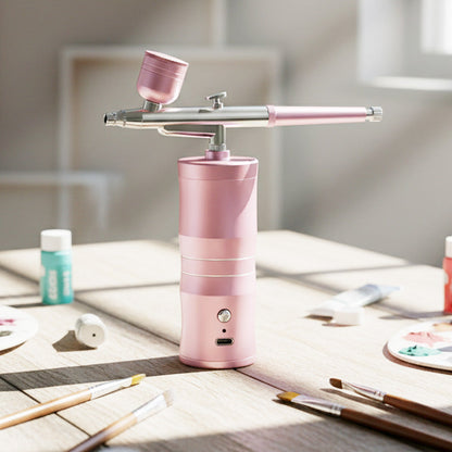 Cordless Airbrush Set for Diverse Applications