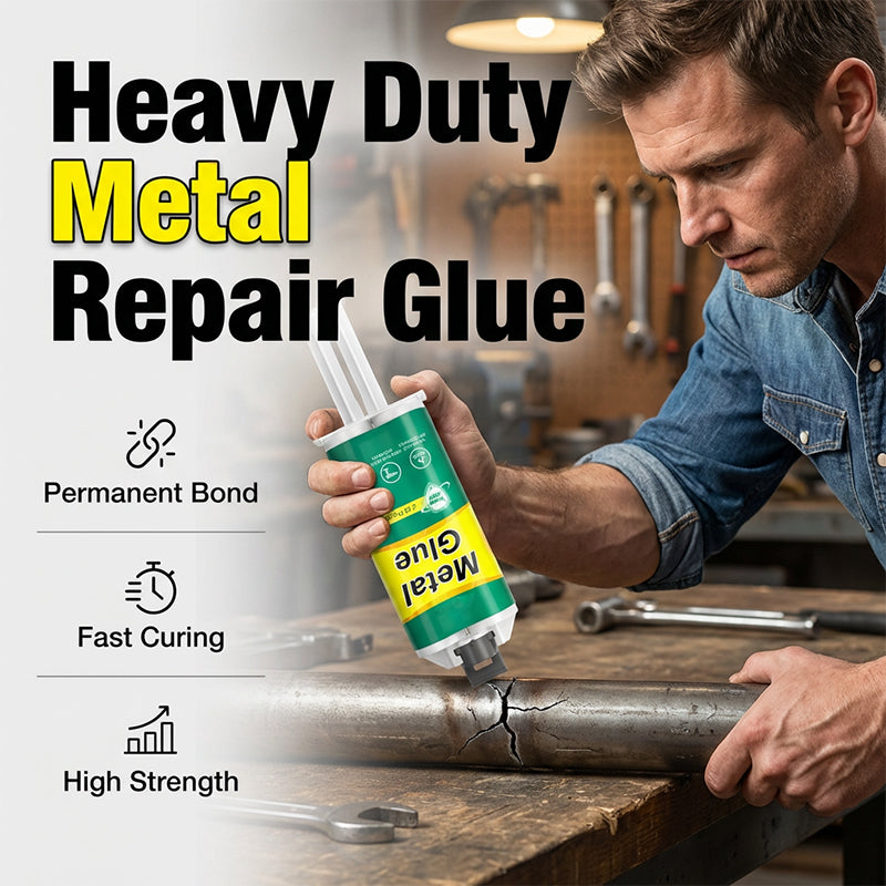 High-Strength AB Metal Repair Glue Fast, Durable and for All Repairs