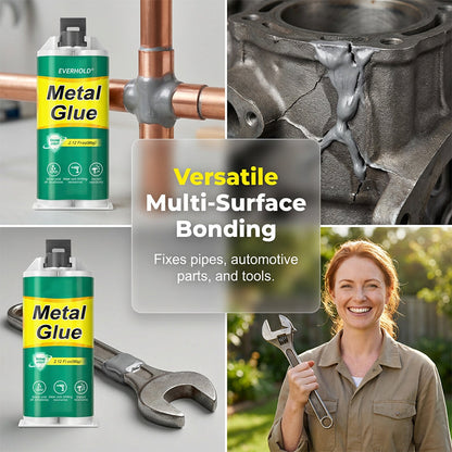 High-Strength AB Metal Repair Glue Fast, Durable and for All Repairs