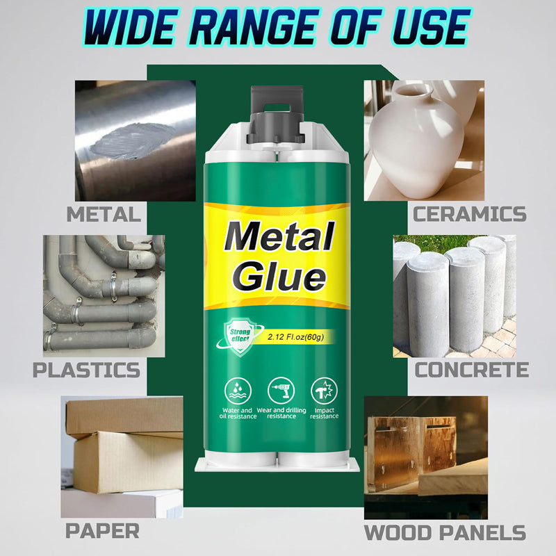 High-Strength AB Metal Repair Glue Fast, Durable and for All Repairs