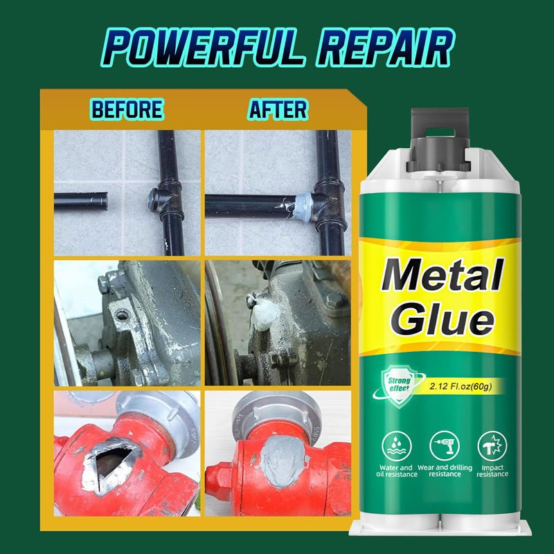 High-Strength AB Metal Repair Glue Fast, Durable and for All Repairs