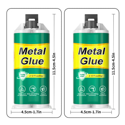 High-Strength AB Metal Repair Glue Fast, Durable and for All Repairs