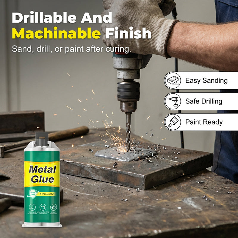 High-Strength AB Metal Repair Glue Fast, Durable and for All Repairs