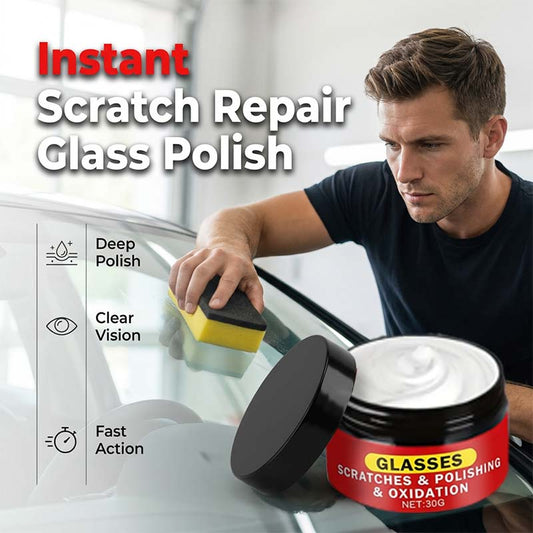 Glass Scratch Polishing and Repair Compound