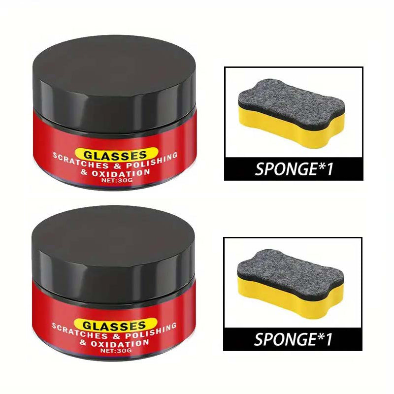 Glass Scratch Polishing and Repair Compound