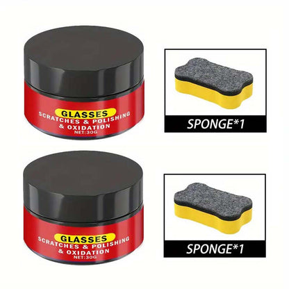 Glass Scratch Polishing and Repair Compound