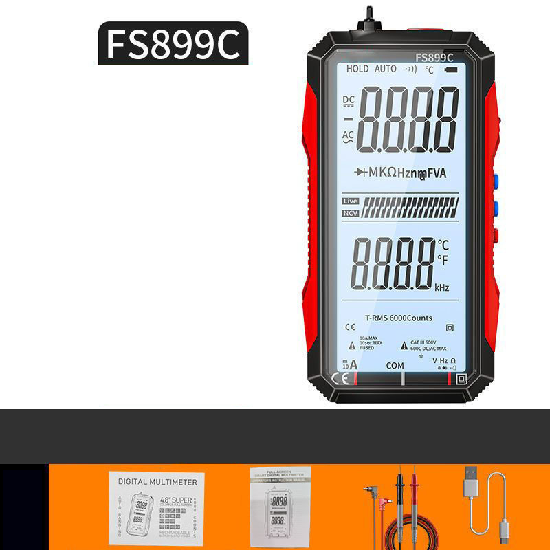 USB Rechargeable Digital Multimeter
