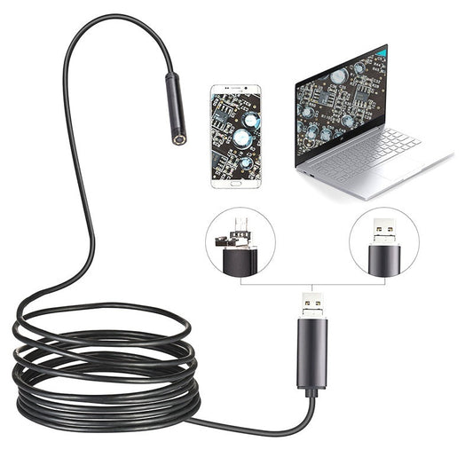 water-resistant USB Endoscope Camera with LED