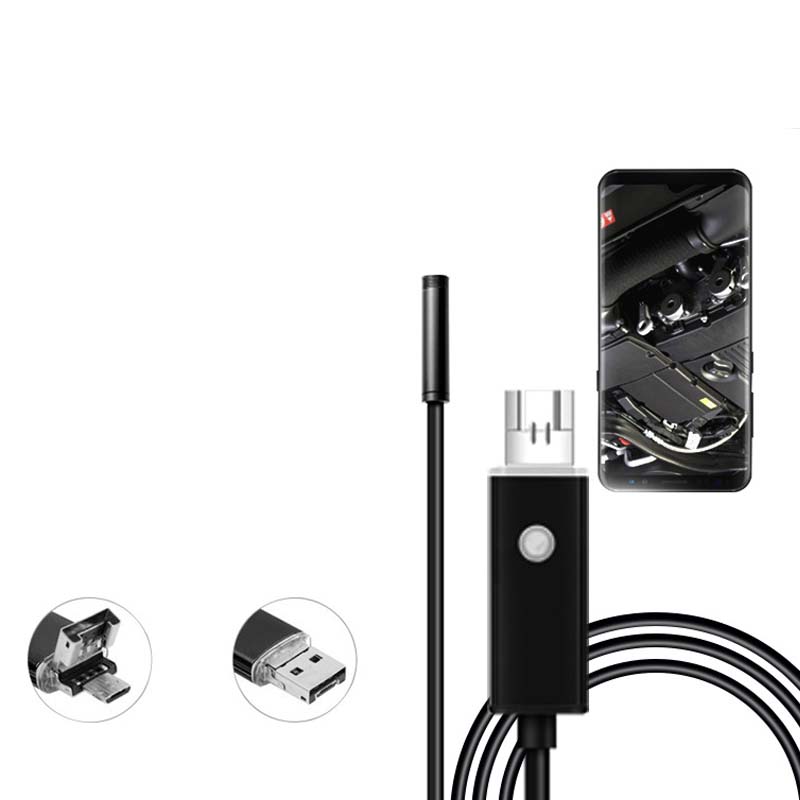 water-resistant USB Endoscope Camera with LED